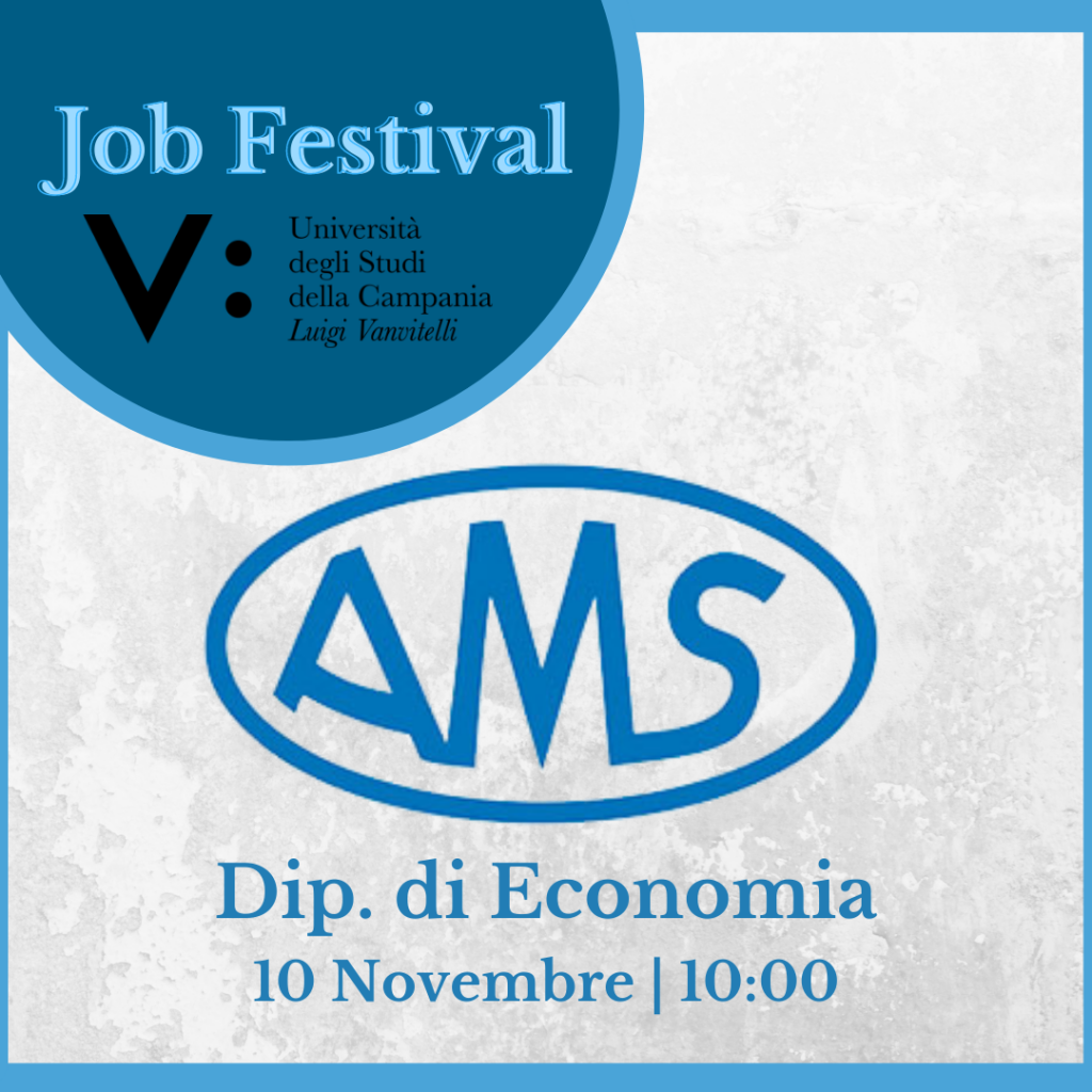 JobFestival | Industry A.M.S. | 10.11 ore 10:00 - Aula N